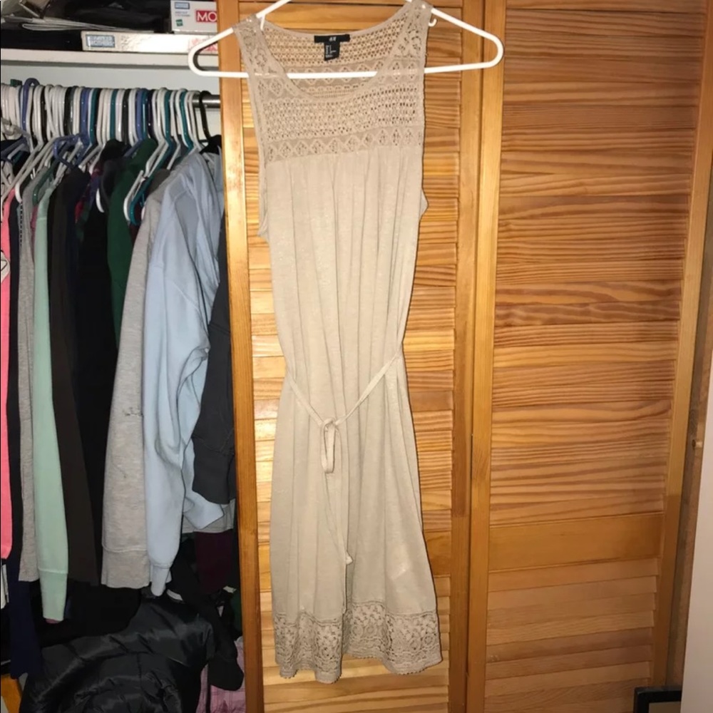 Tan Dress